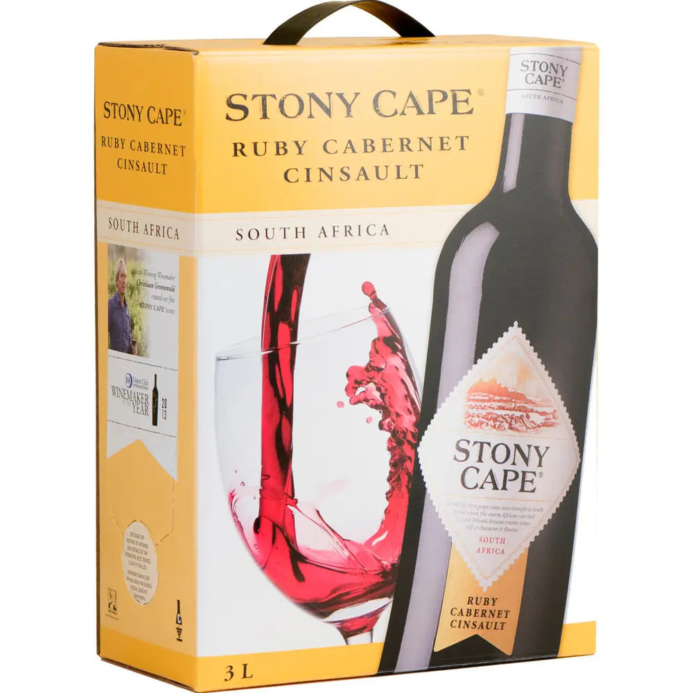 Stony Cape Ruby Cabernet Cinsault 13% 3 ltr - AllSpirits