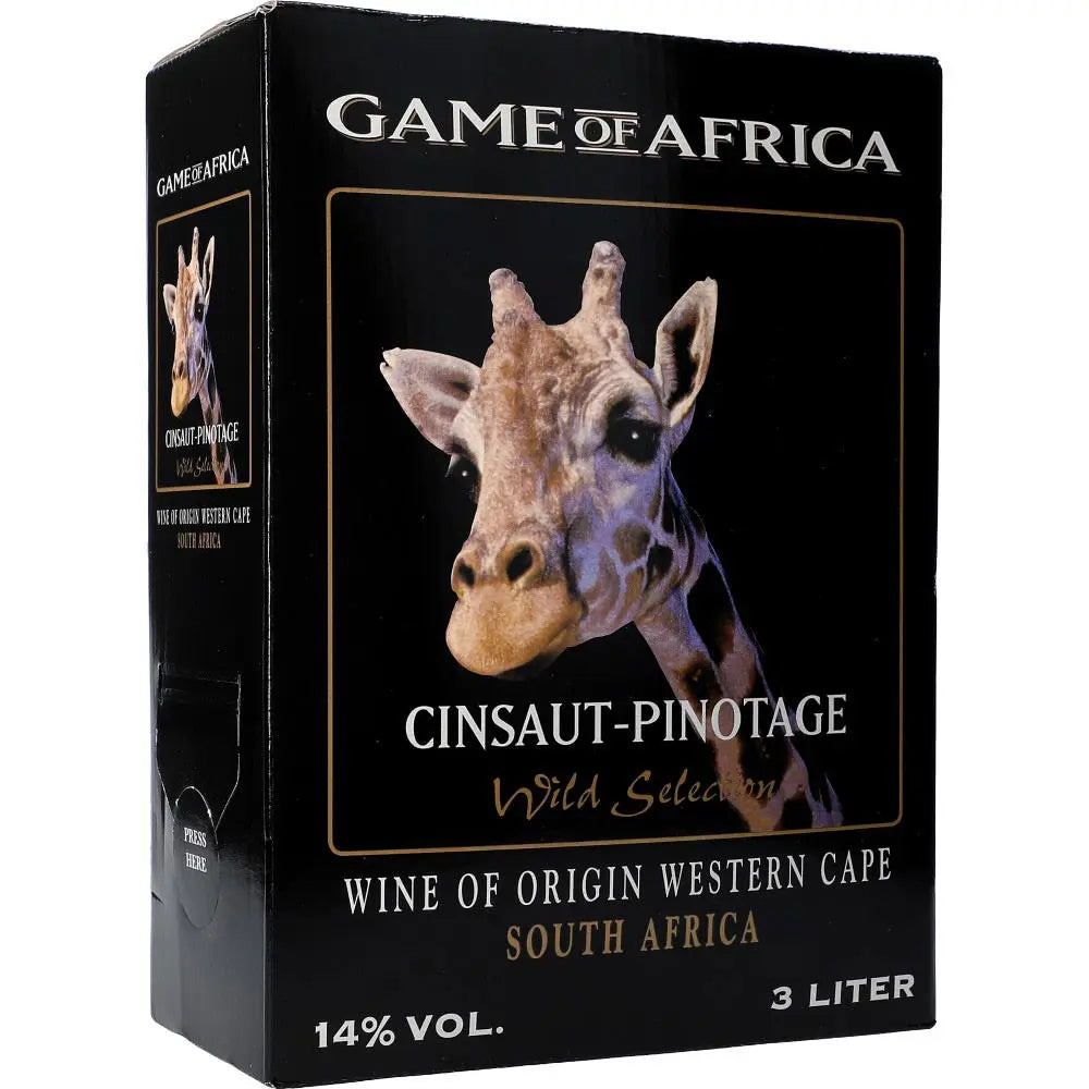 Game of Africa Cinsaut Pinotage 14% 3 ltr. - AllSpirits