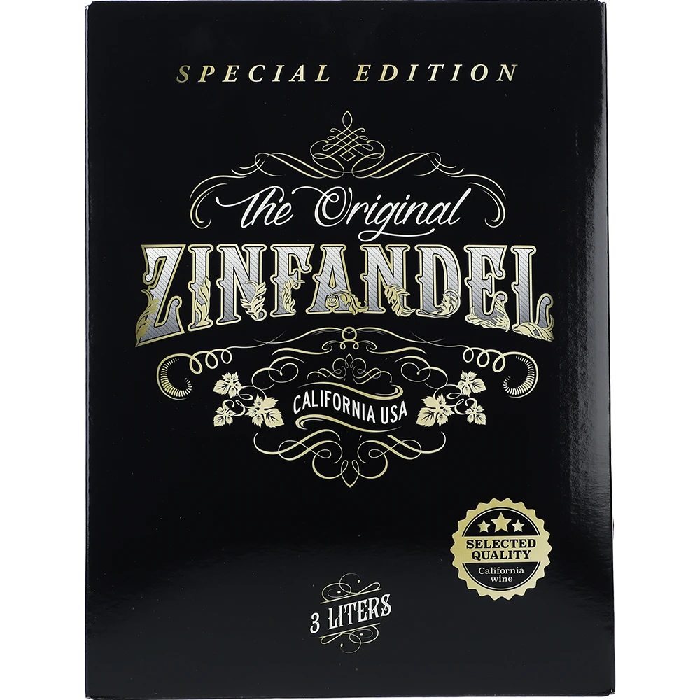 The Original Zinfandel Black Version 14,5 % 3L BIB