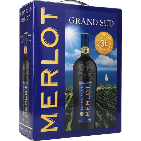 Grand Sud Merlot 12.5 % 3L BIB