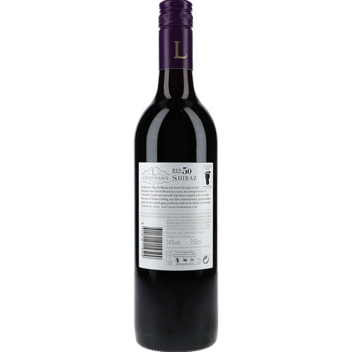 Lindeman's BIN 50 Shiraz 13,5% 0,75L FL