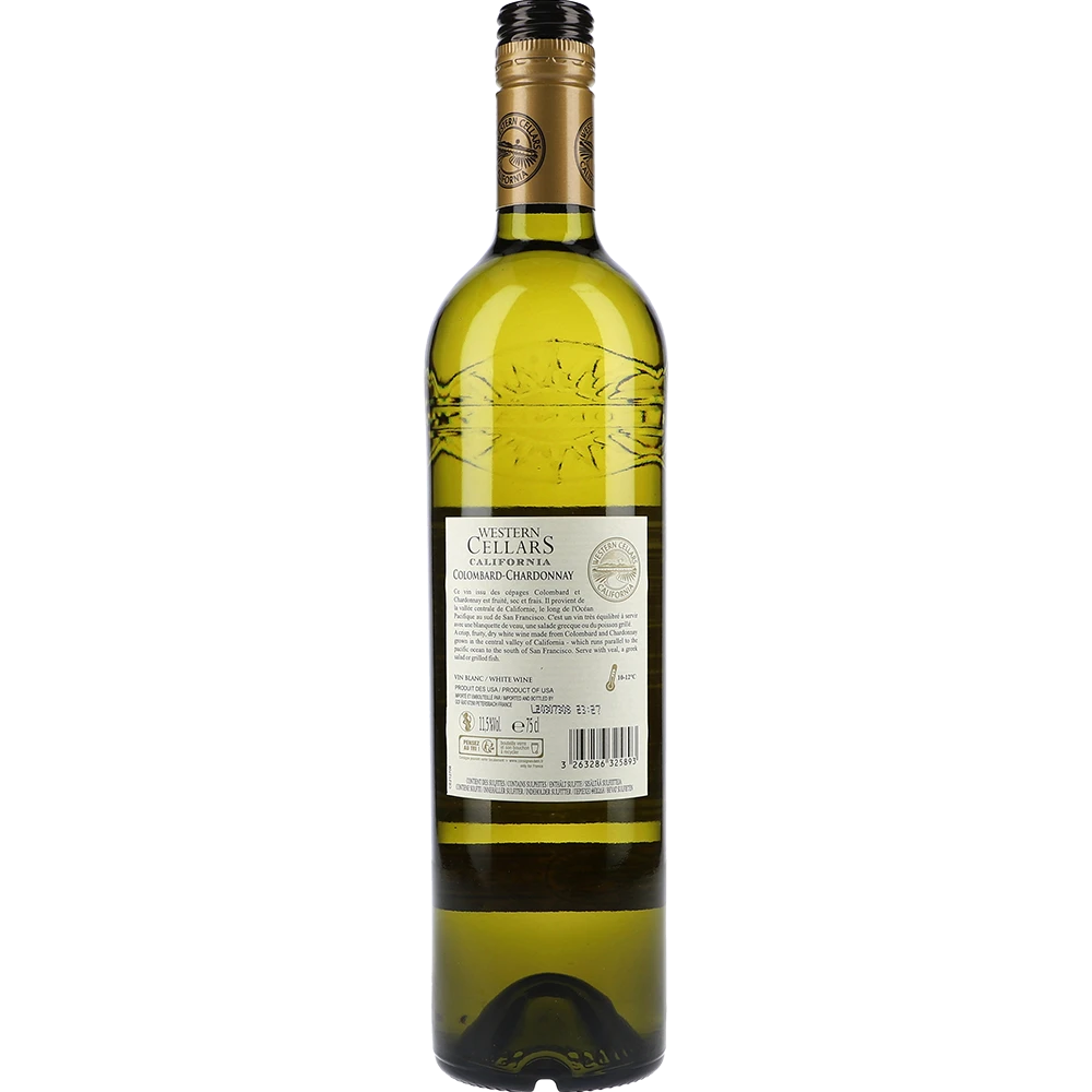Western Cellars Colombard-Chardonnay 11,5 % 0,75L FL