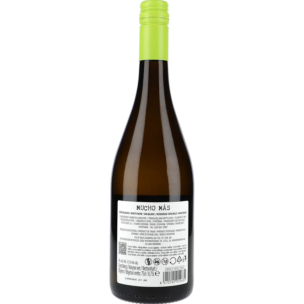Mucho Más Weiß 13% 0,75L FL