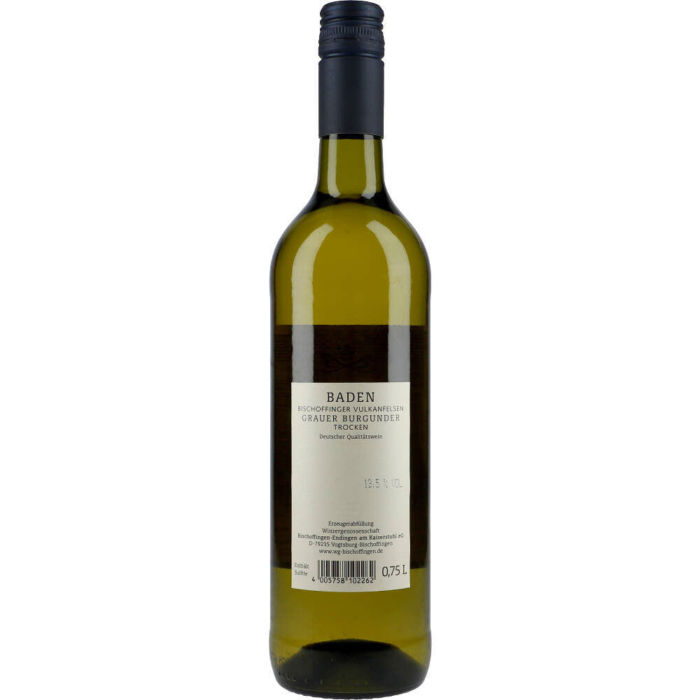 Bischoffinger Grauer Burgunder 13% 0,75L FL