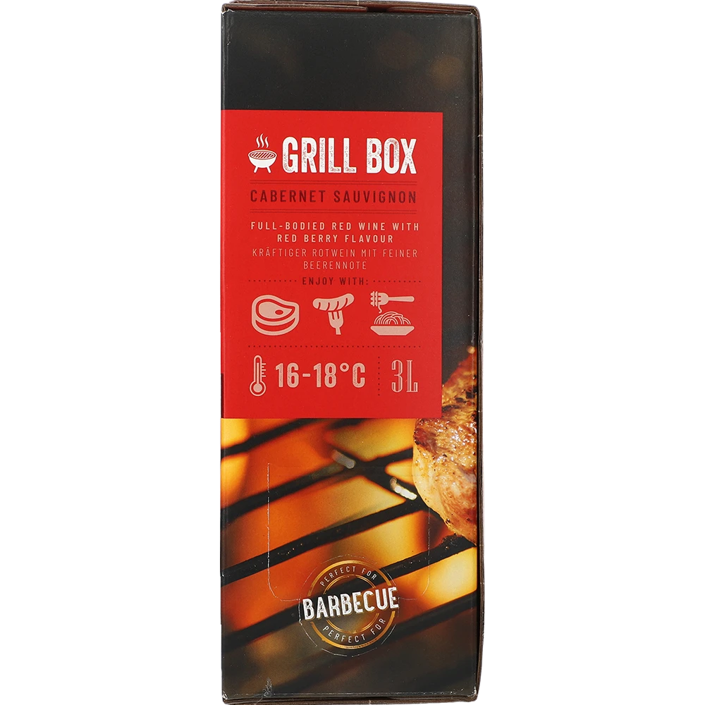 Grill-Box Cabernet Sauvignon 13 % 3L BIB