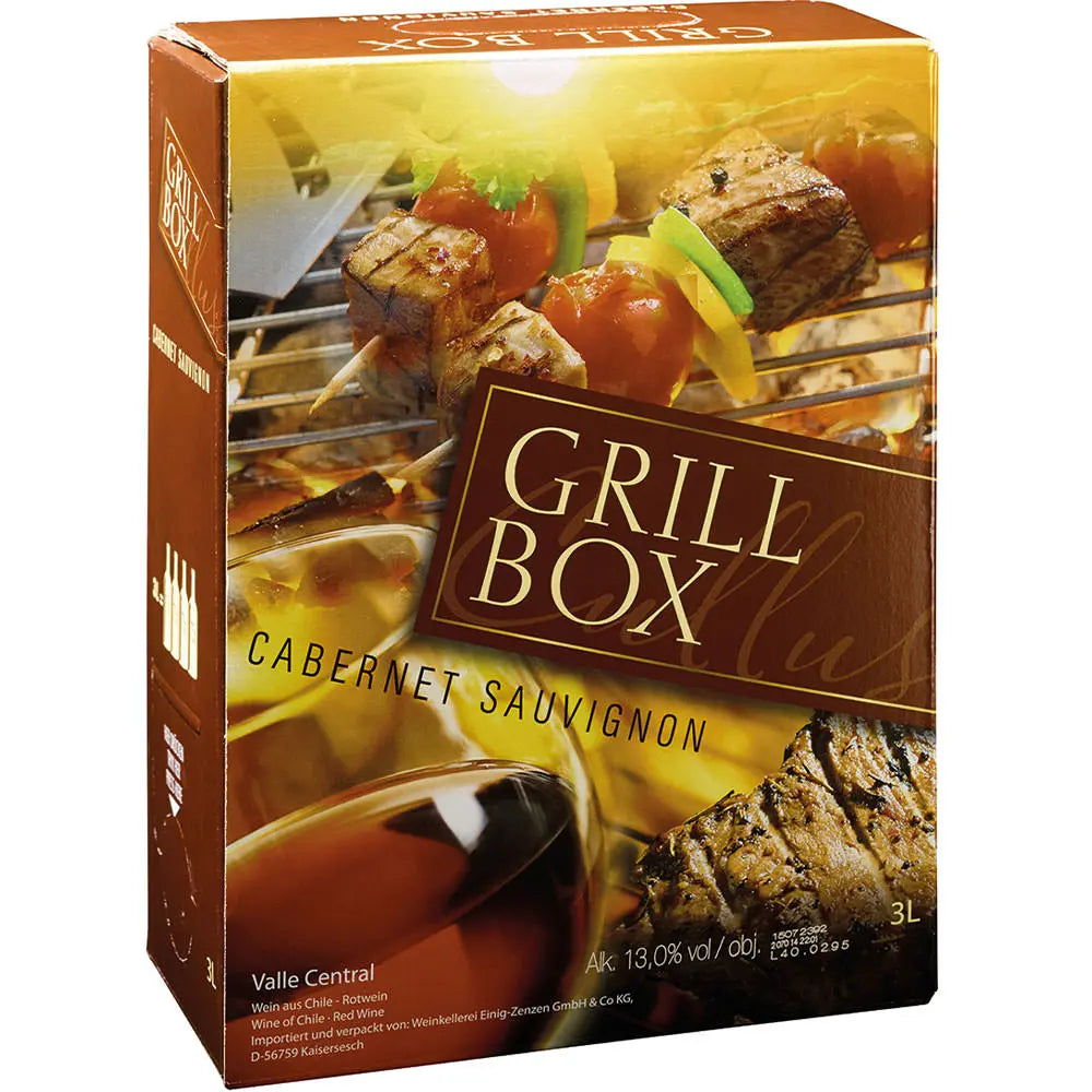 GRILLBOX Cabernet Sauvignon 12,5% 3 ltr. - AllSpirits