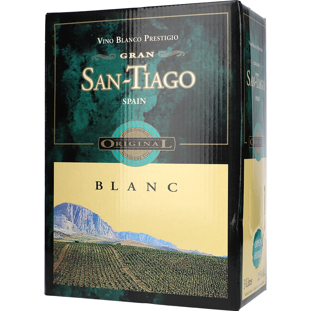 San Tiago Blanc 12.5 % 3L BIB