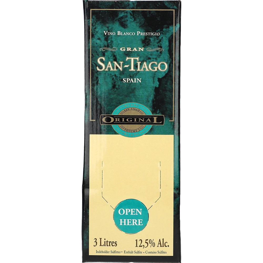 San Tiago Blanc 12.5 % 3L BIB