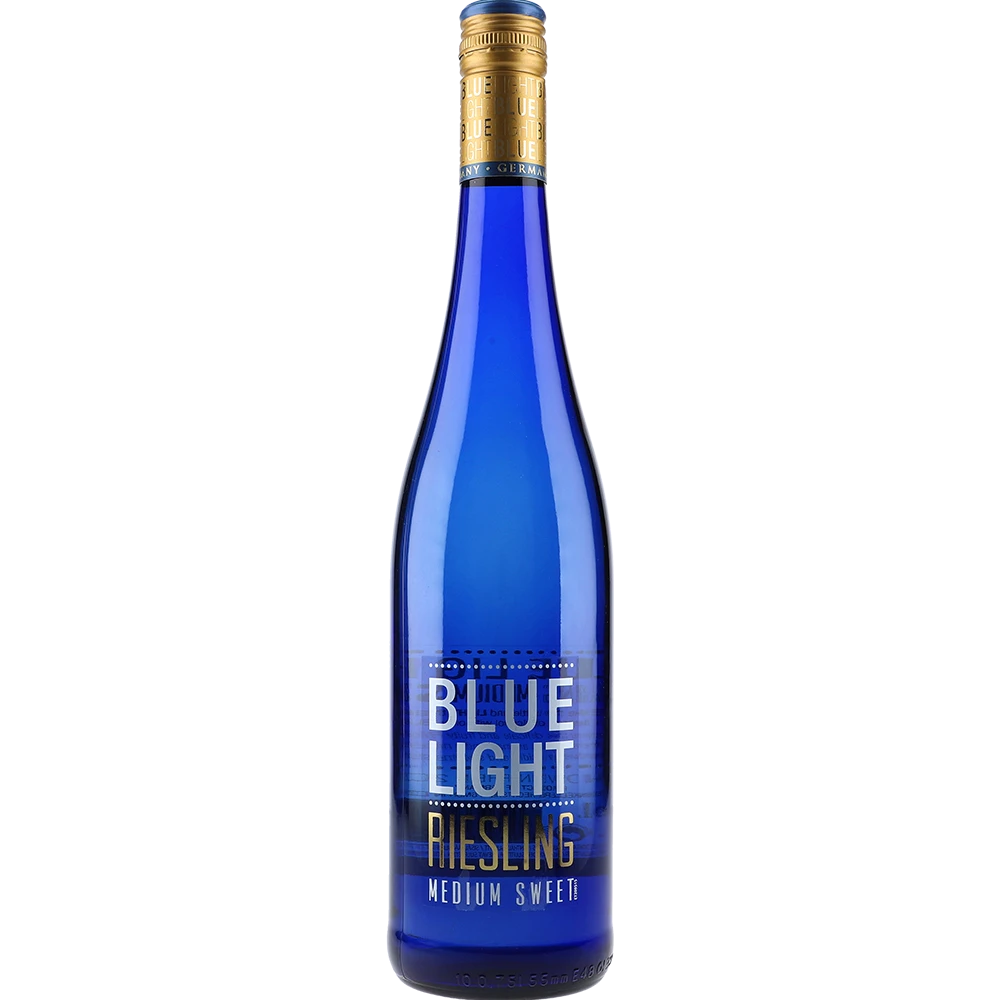 Blue Light Riesling Medium Sweet 8,5 % 0,75 ltr - AllSpirits
