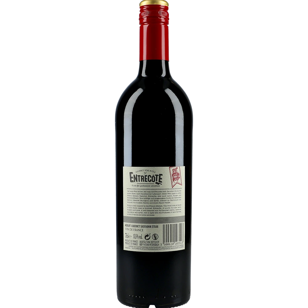 Entrecôte Merlot Cabernet Sauvignon 14 % 0,75L FL