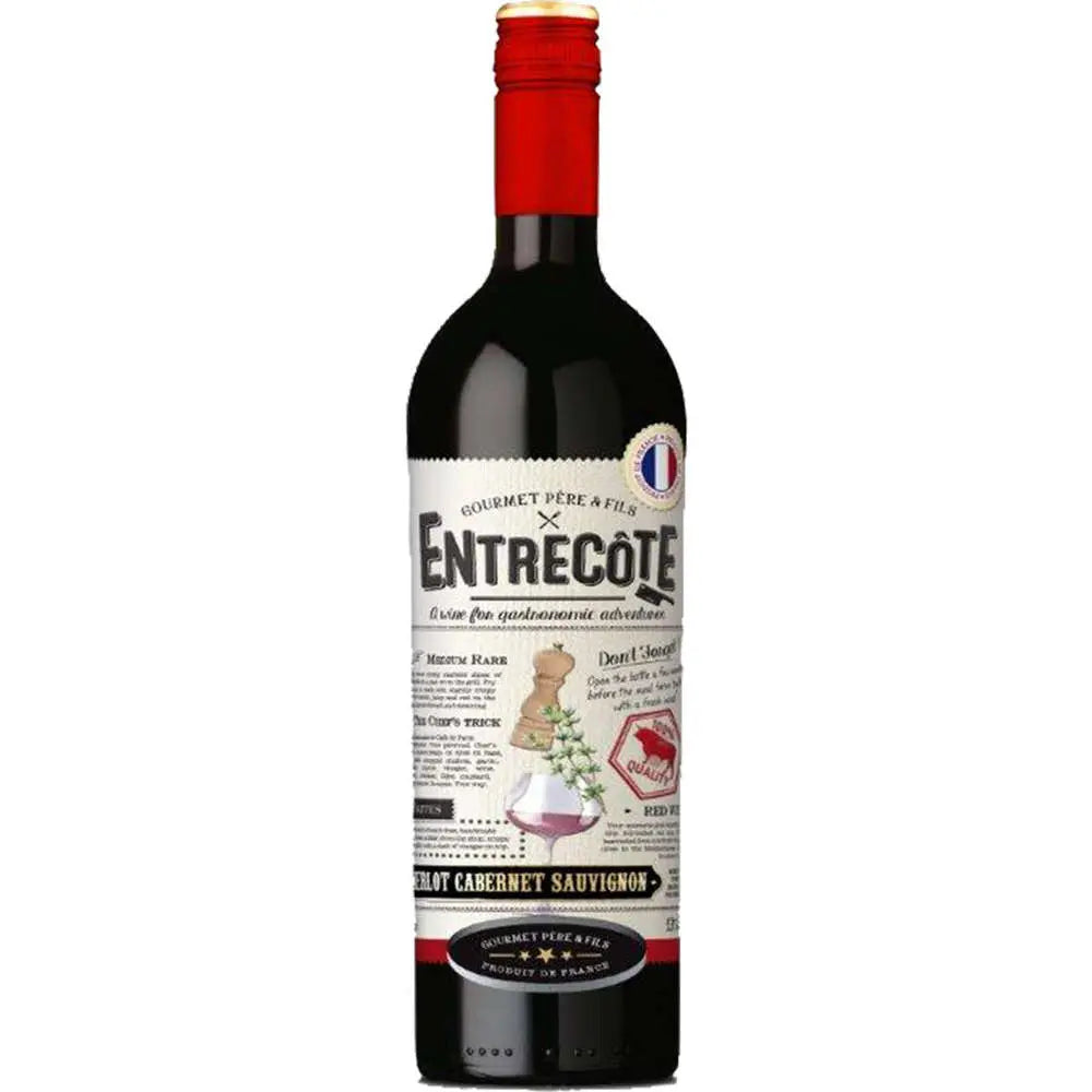 Entrecote Merlot Cabernet Sauvignon 13% 0,75 ltr. - AllSpirits