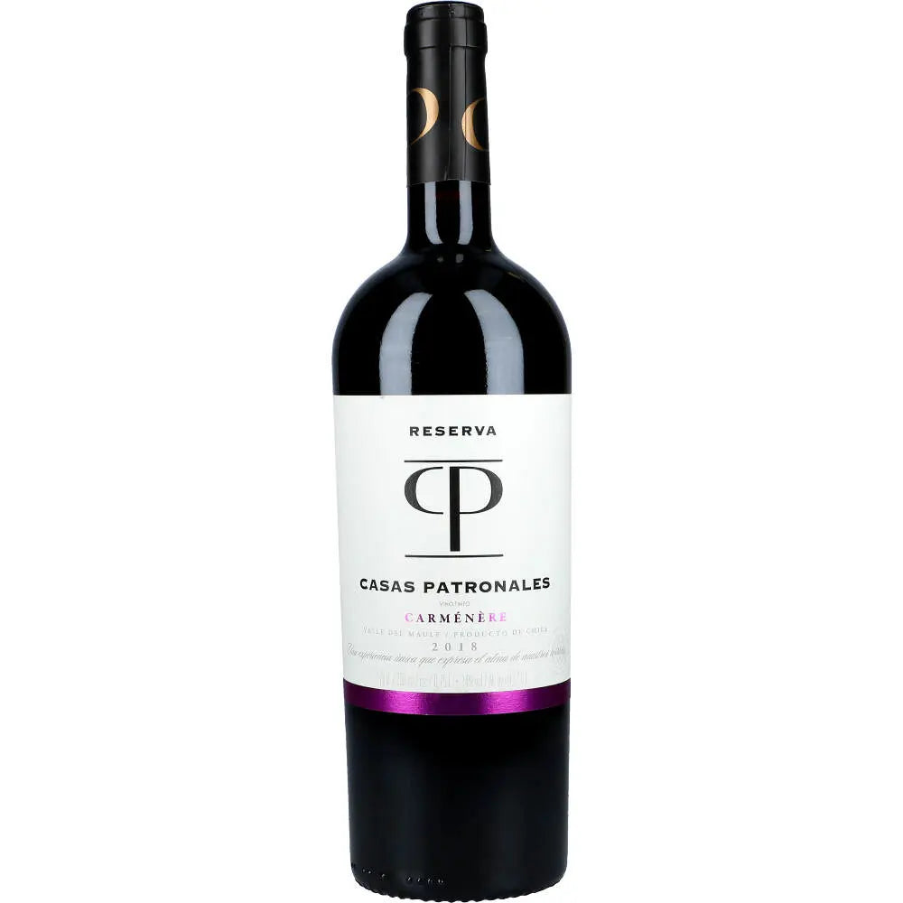 Casas Patronales Reserva Carmenere 14 % 0,75 ltr. - AllSpirits