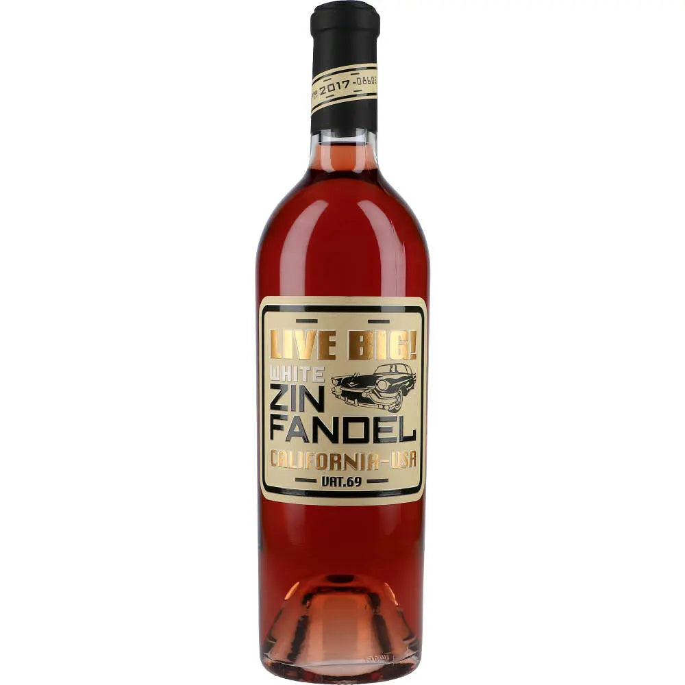 Live Big! White Zinfandel 11,5 % 0,75 ltr. - AllSpirits