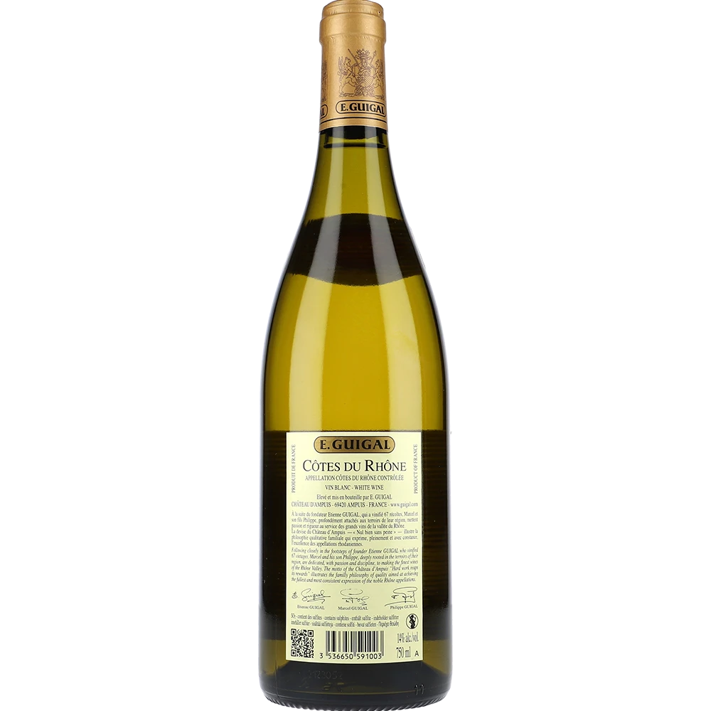 E. Guigal Côtes Du Rhône Blanc 13.5 % 0,75L FL