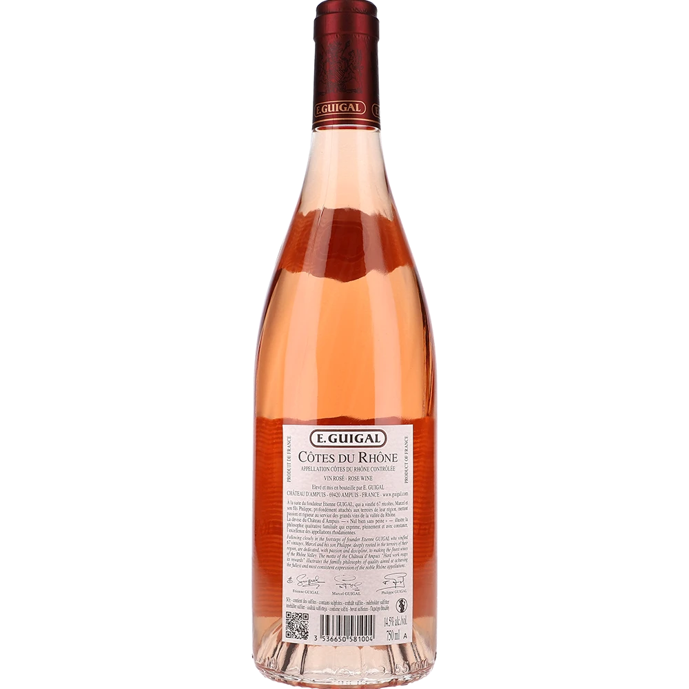 E. Guigal Côtes Du Rhône Rose 13.5 % 0,75L FL