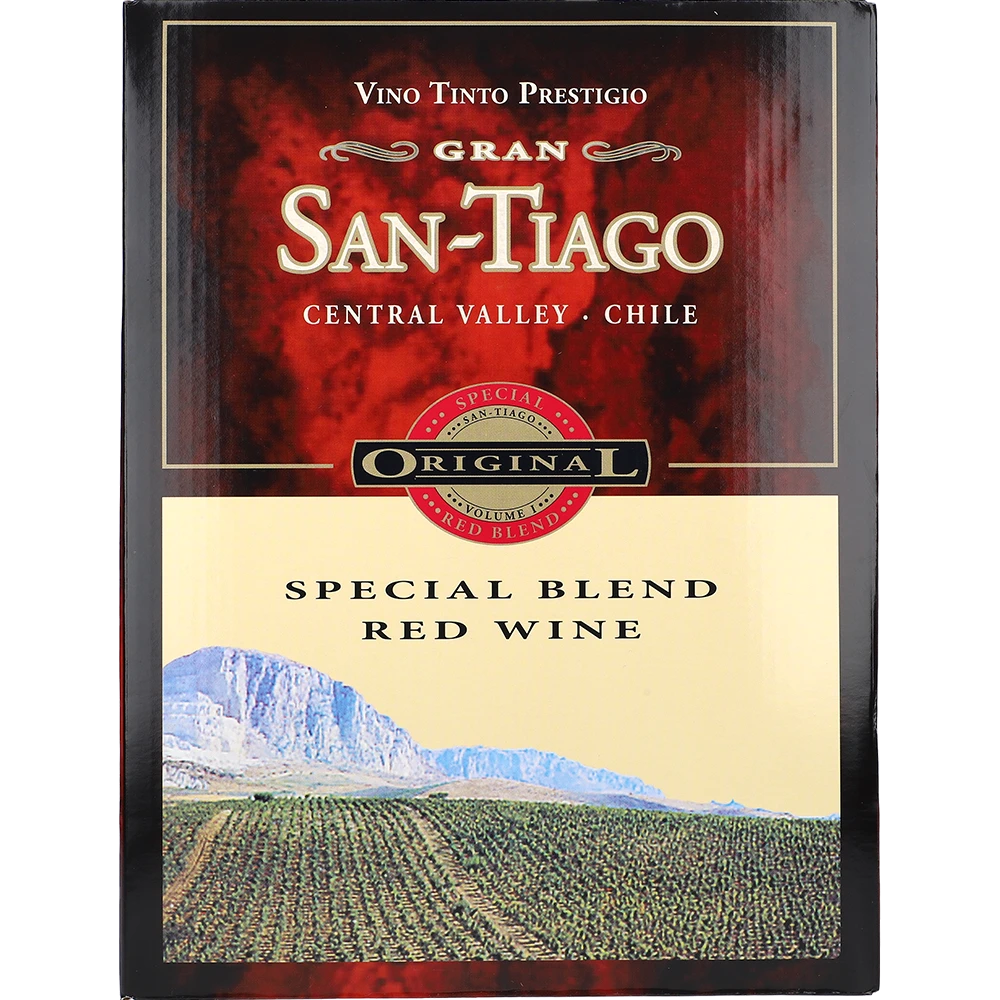 San Tiago Special Blend Red Wine 13.5 % 3L BIB