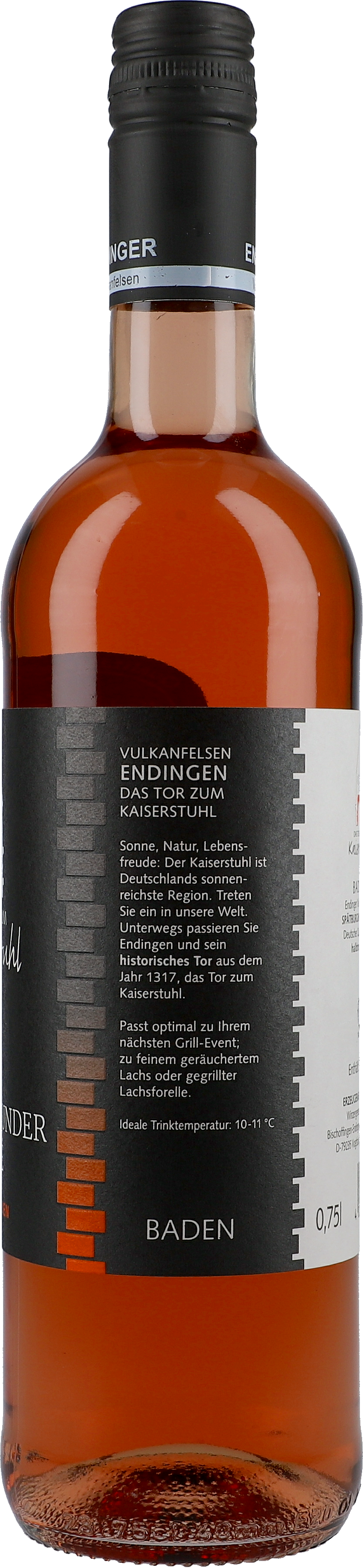 Kaiserstuhl Spätburgunder Rosé 12,5% 0,75L FL