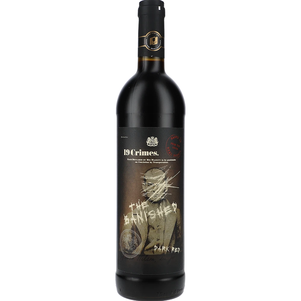19 Crimes The Banished Dark Red 13.5 % 0,75L FL