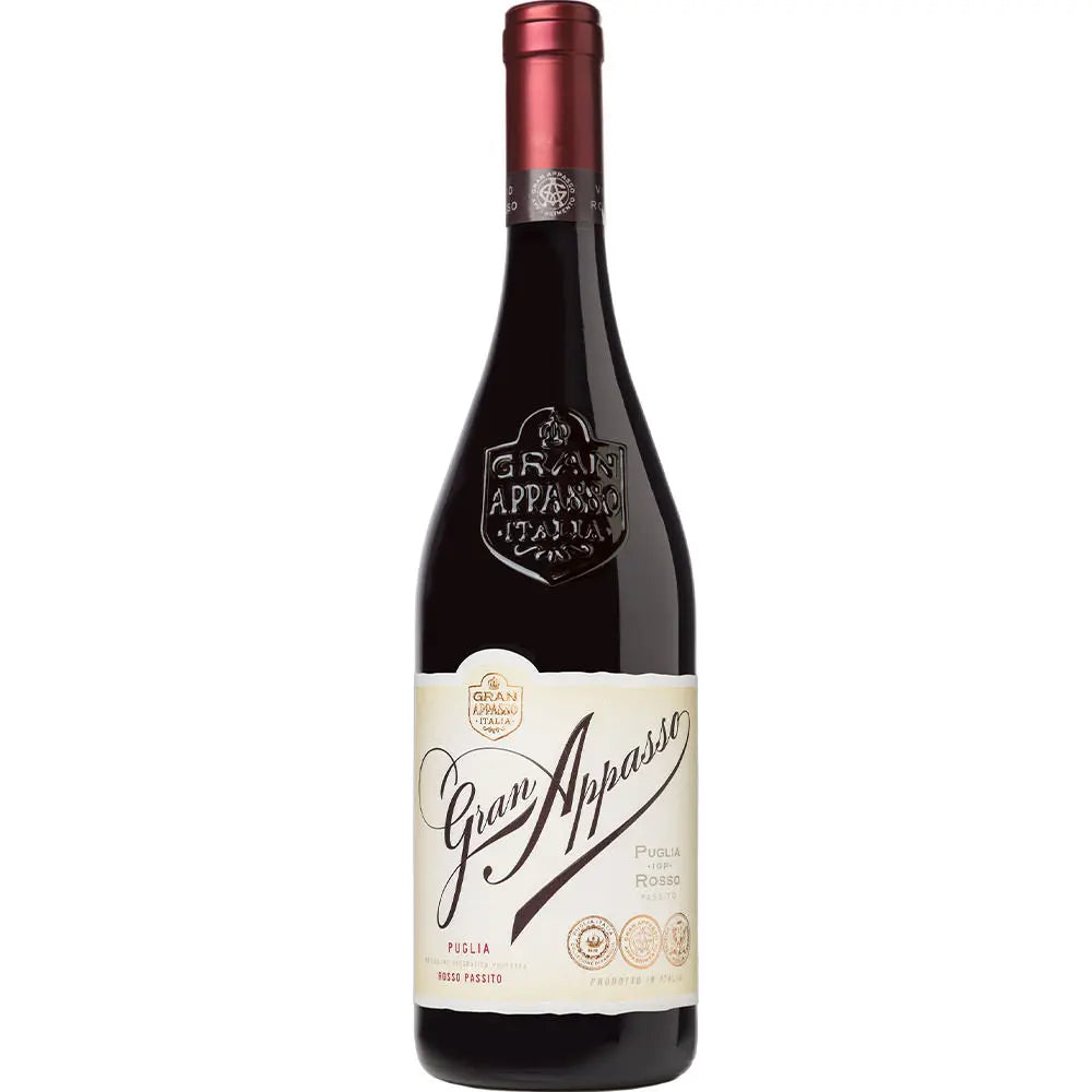 Gran Appasso Rosso 14 5 % 0 75 Liter Wein & Sekt
