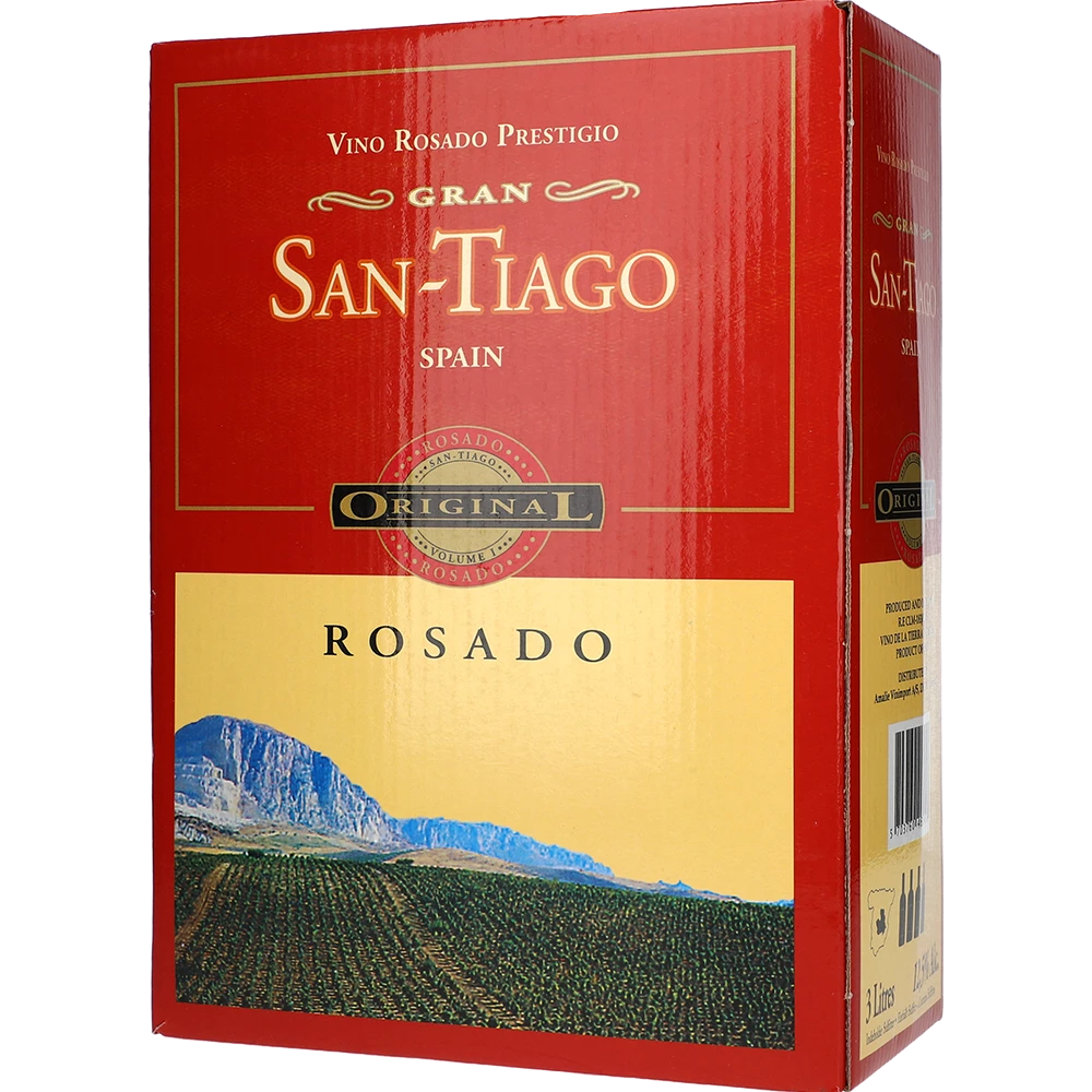 San Tiago Rosado 13 % 3L BIB