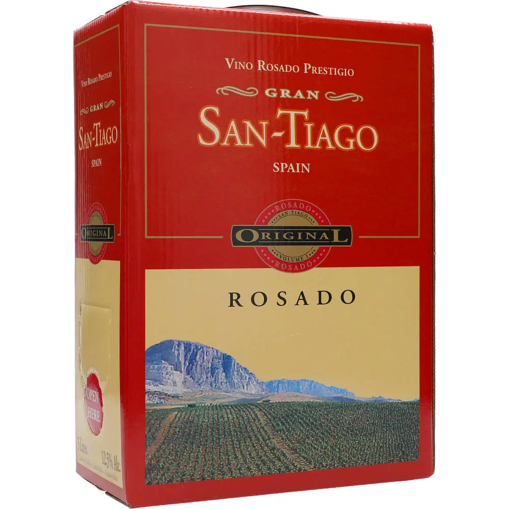 San Tiago Rosado 12,5% 3 ltr. - AllSpirits