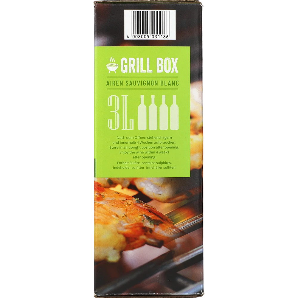 Grill-Box Airen Sauvignon Blanc 11 % 3L BIB