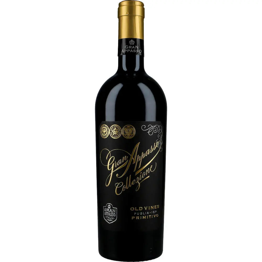 Gran Appasso Collezione Primitivo 16 % 0,75 ltr. - AllSpirits