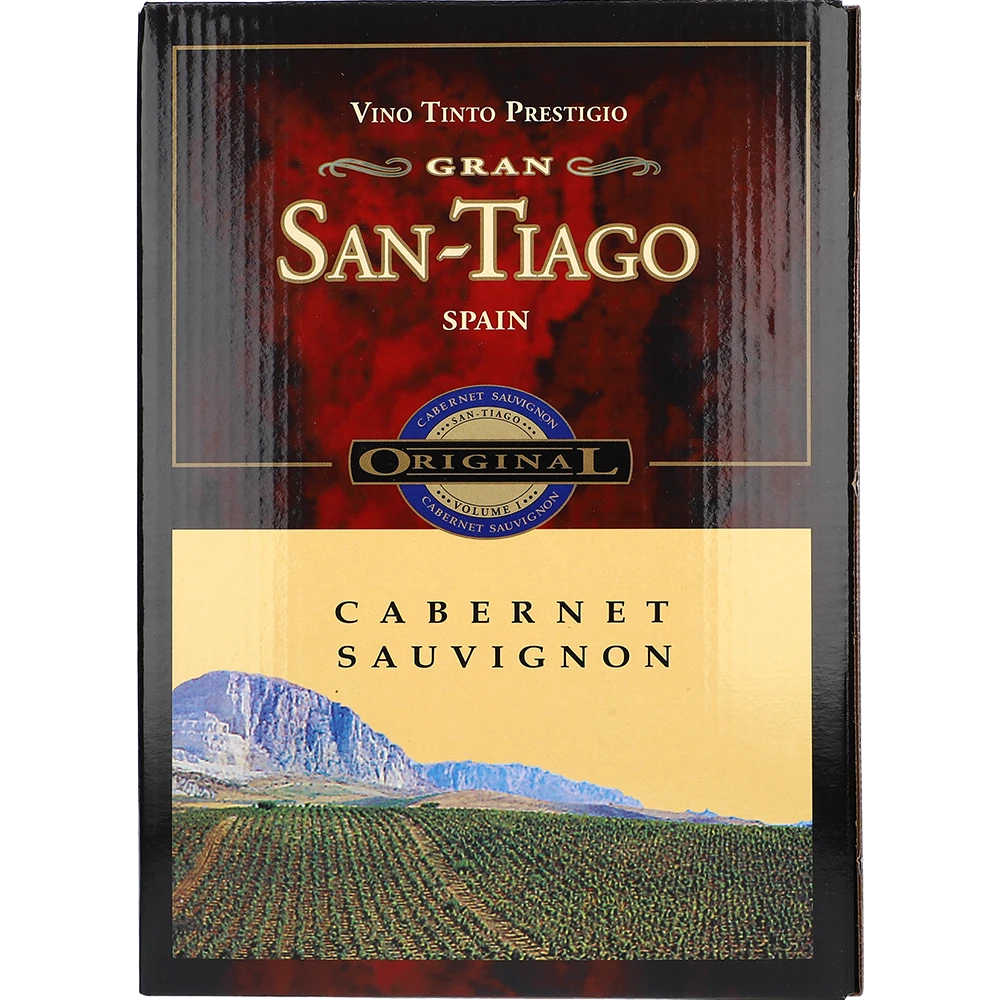 San Tiago Cabernet Sauvignon 13.5 % 3L BIB