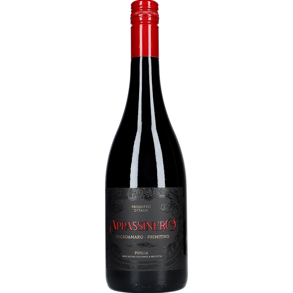 Appassinero Negroamaro Primitivo 13 % 0,75L FL