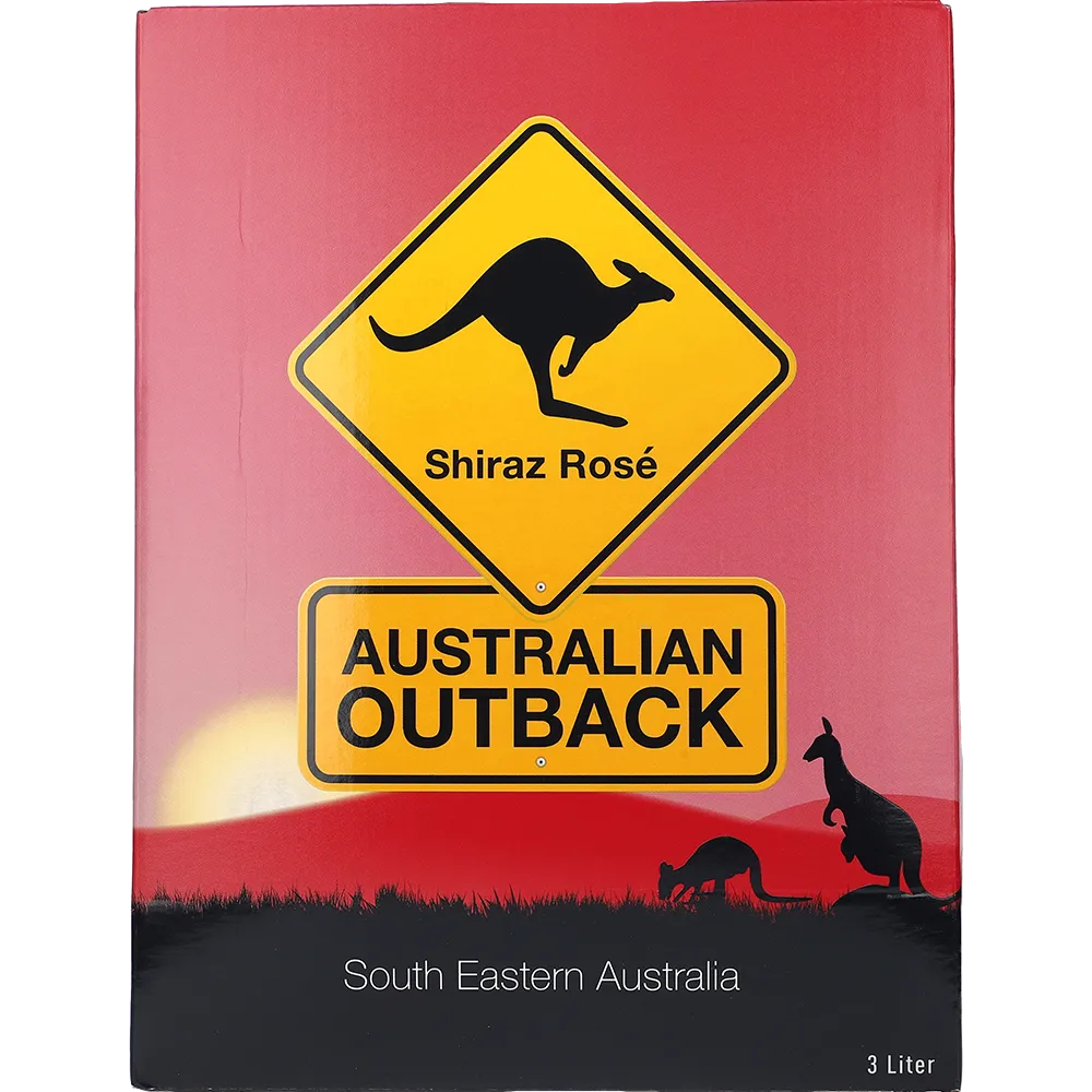 Australian Outback Shiraz Rosé 13% 3 ltr. - AllSpirits