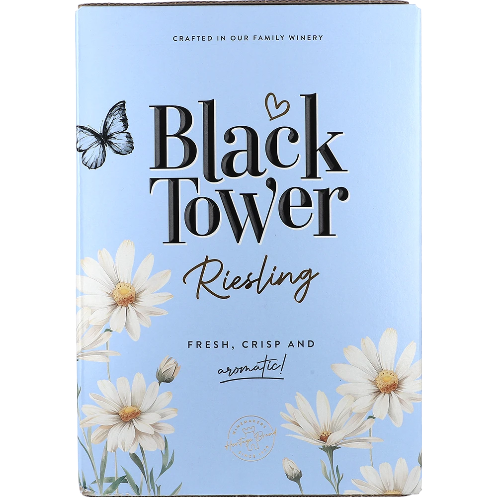 Black Tower Riesling Trocken 12 % 3 ltr. - AllSpirits