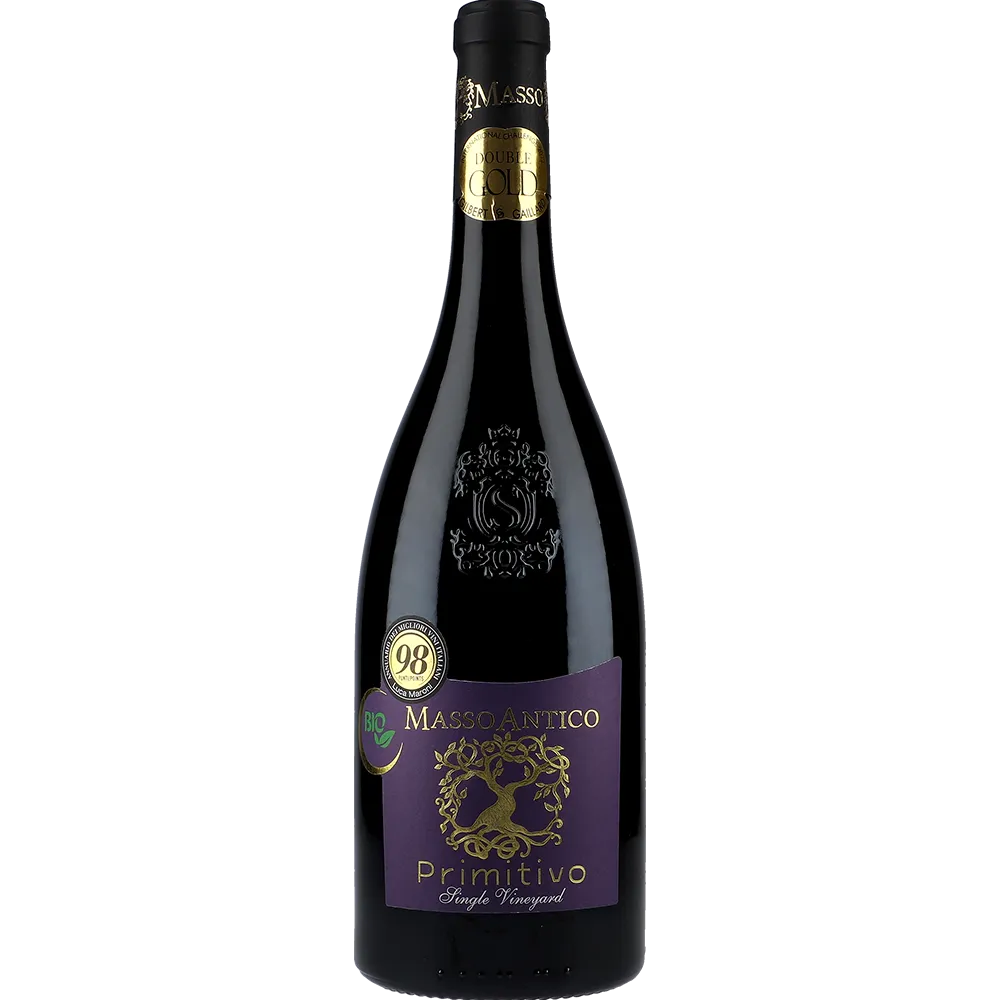 Masso Antico Primitivo Bio 14 % 0,75L FL