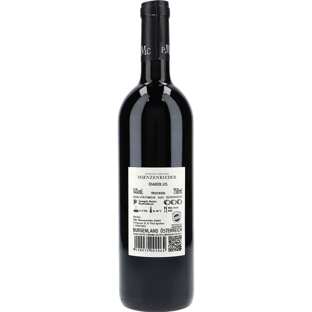 PMC Münzenrieder Diabolus 14 % 0,75L FL