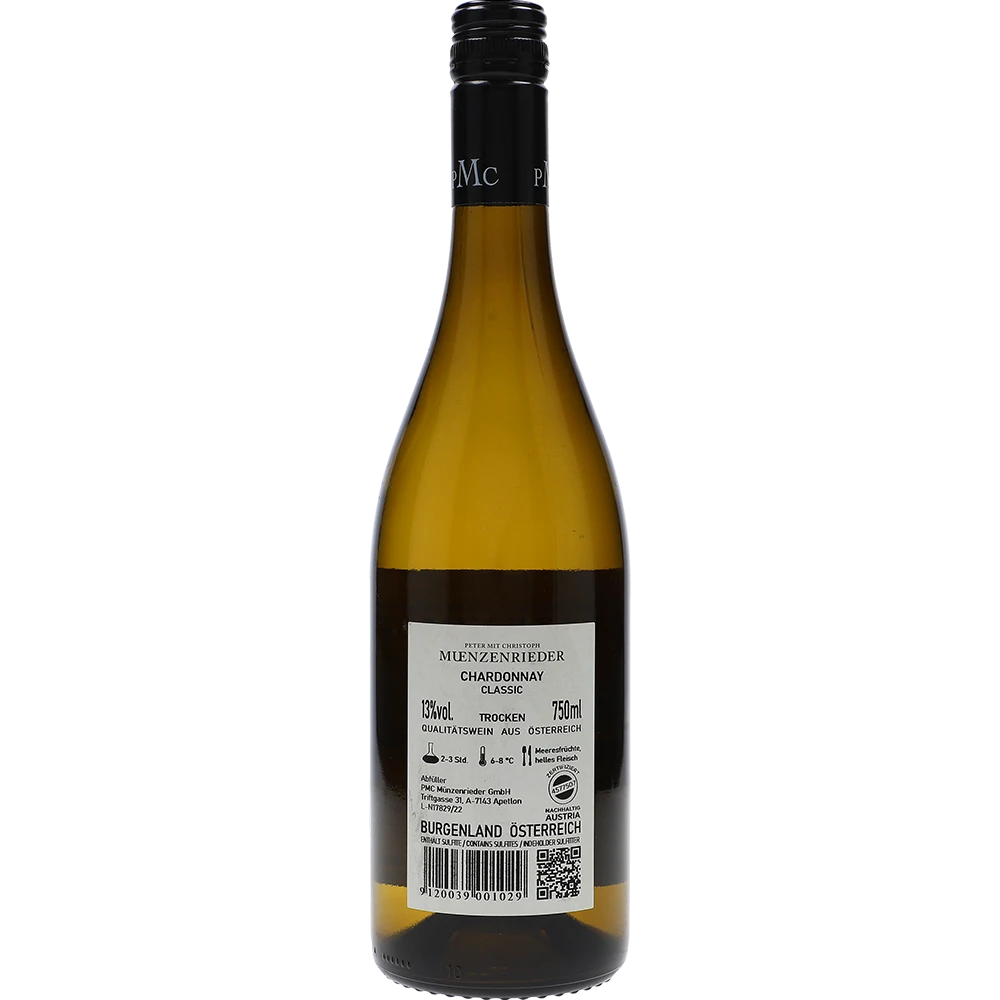 PMC Münzenrieder Chardonnay Classic 13,5 % 0,75L FL