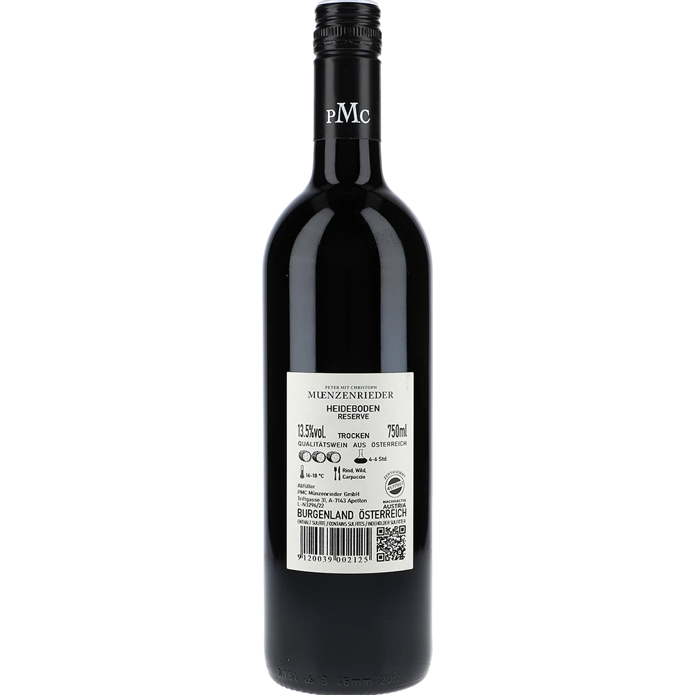 PMC Münzenrieder Heideboden Reserve 13,5 % 0,75L FL