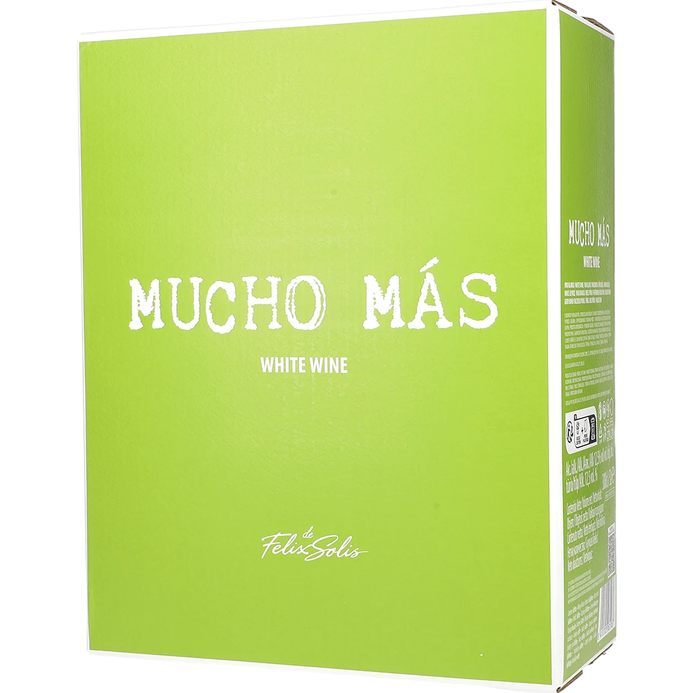 Mucho Más Weiß 14% 3L BIB