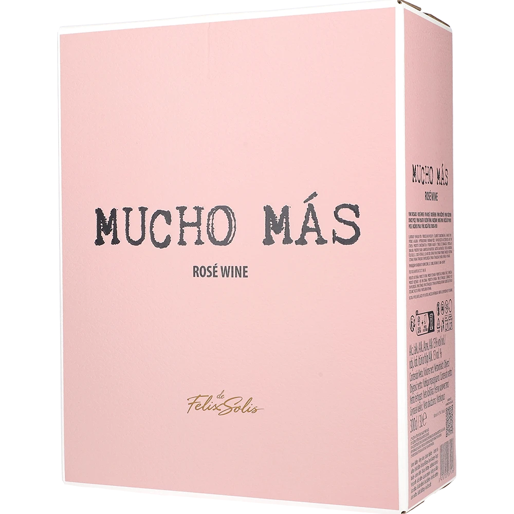Mucho Mas Rosé 13% 3L BIB