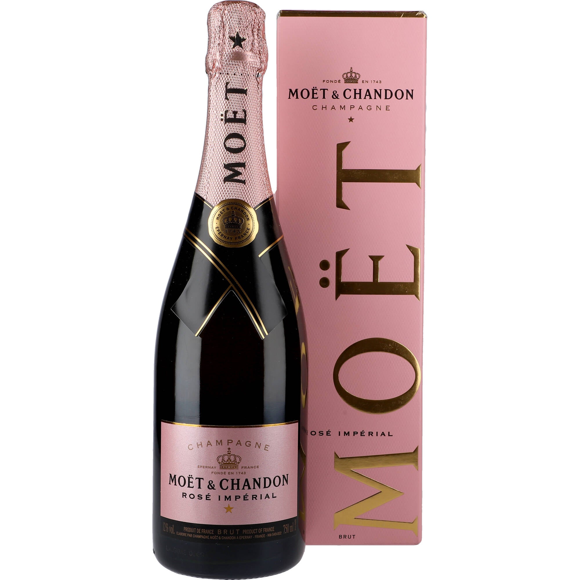 Moët & Chandon Impérial Rosé Brut 12% 0,75L