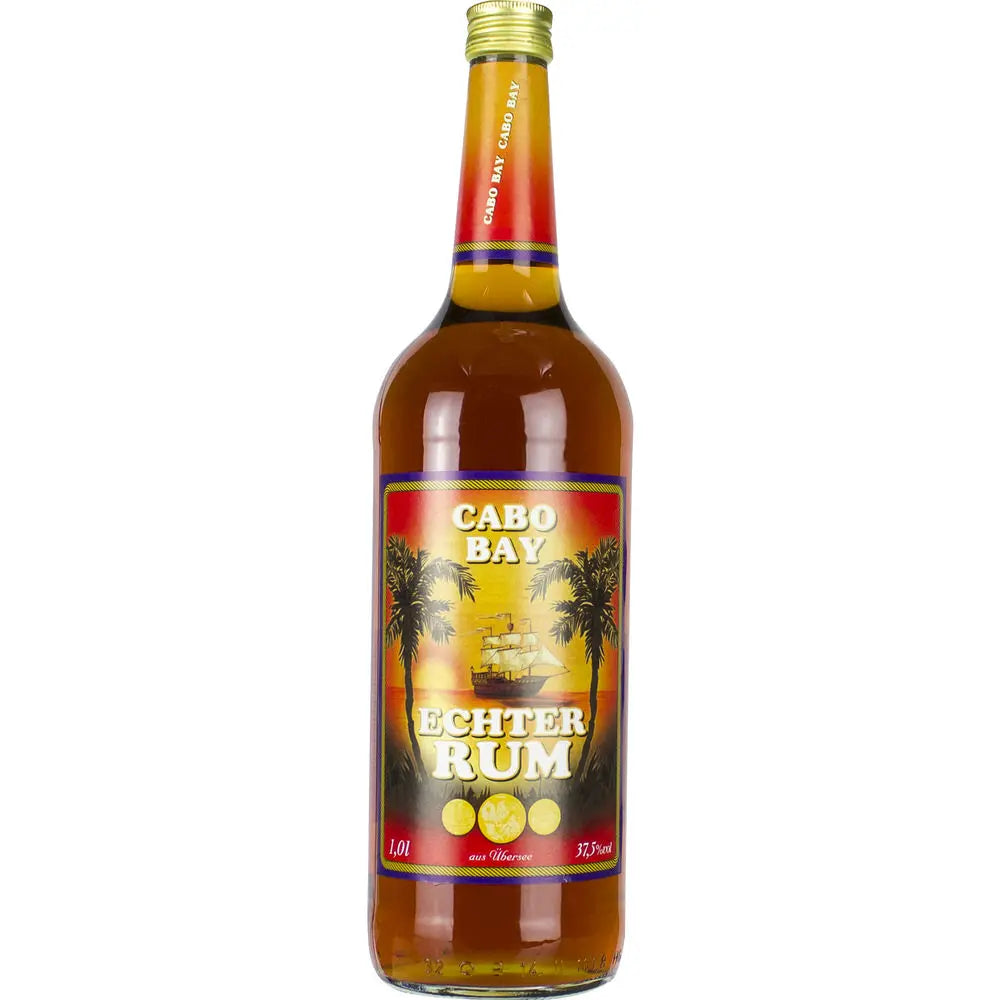 Cabo Bay Echter Rum 37,5% 1 ltr. - AllSpirits