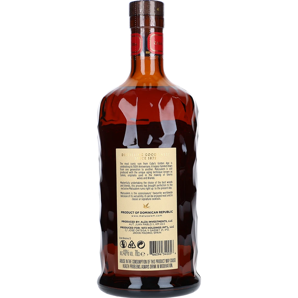 Matusalem Gran Reserva 15y 40% 0,7L FL
