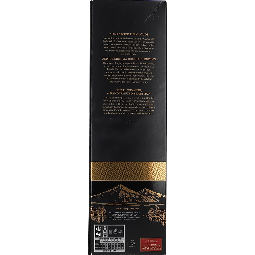 Ron Zacapa Solera Gran Reserva 23y 40 % 1L FL