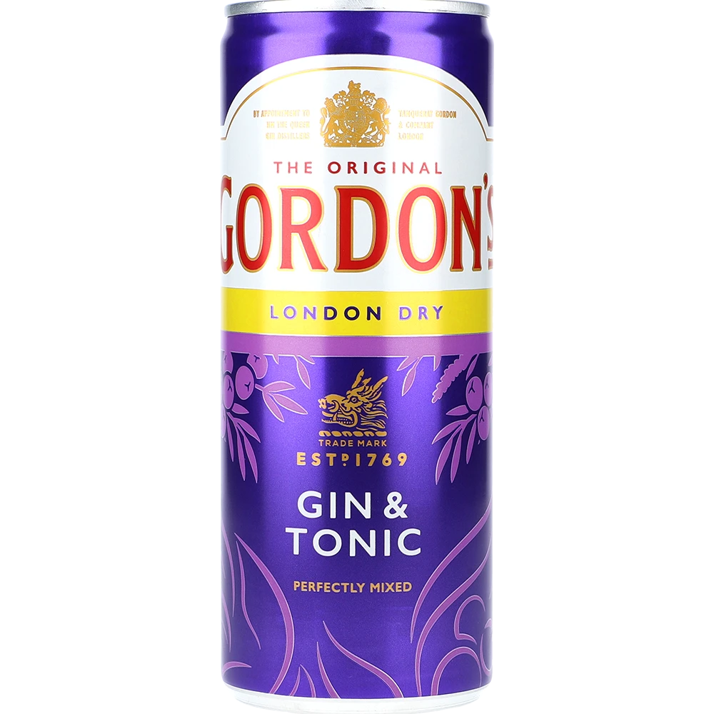 Gordon's Premix Gin & Tonic 10% 0,25L DS zzgl. DPG Pfand