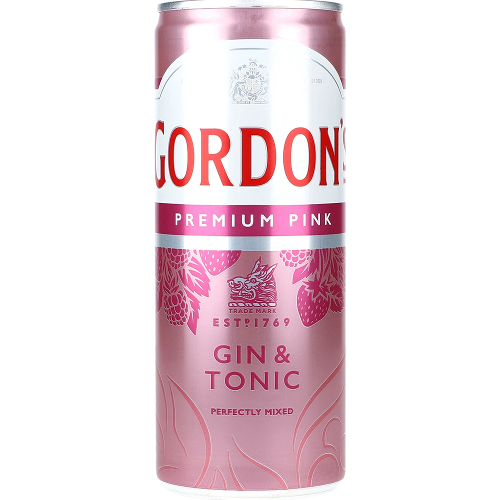 Gordon's Premix Pink Gin & Tonic 10% 0,25L DS zzgl. DPG Pfand