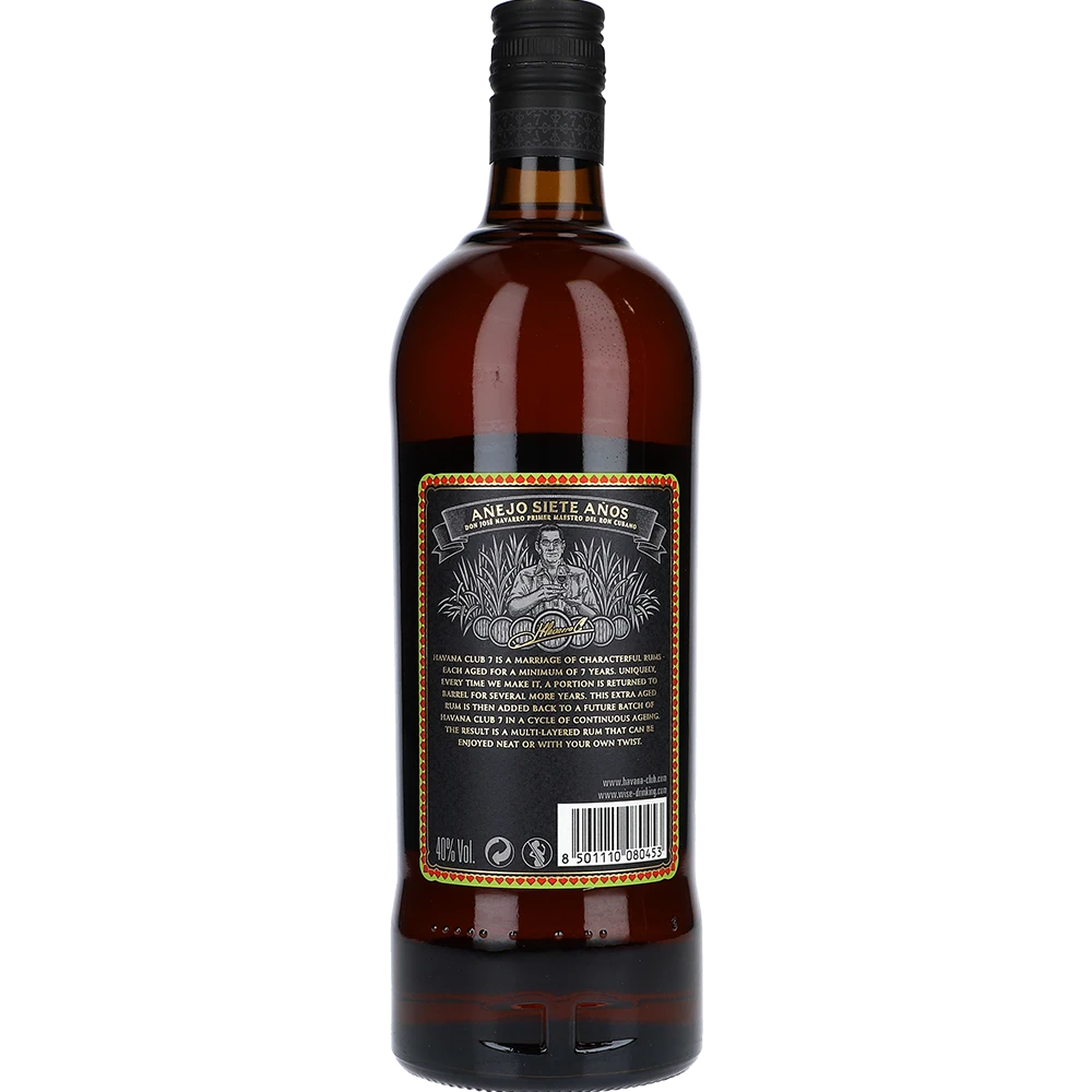 Havana Club Añejo 7y 40 % 1L FL