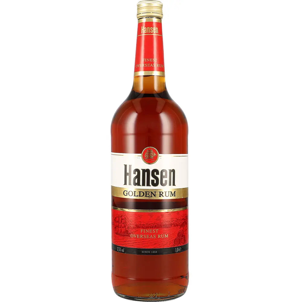 Hansen Golden Rum 37,5% 1 ltr. - AllSpirits