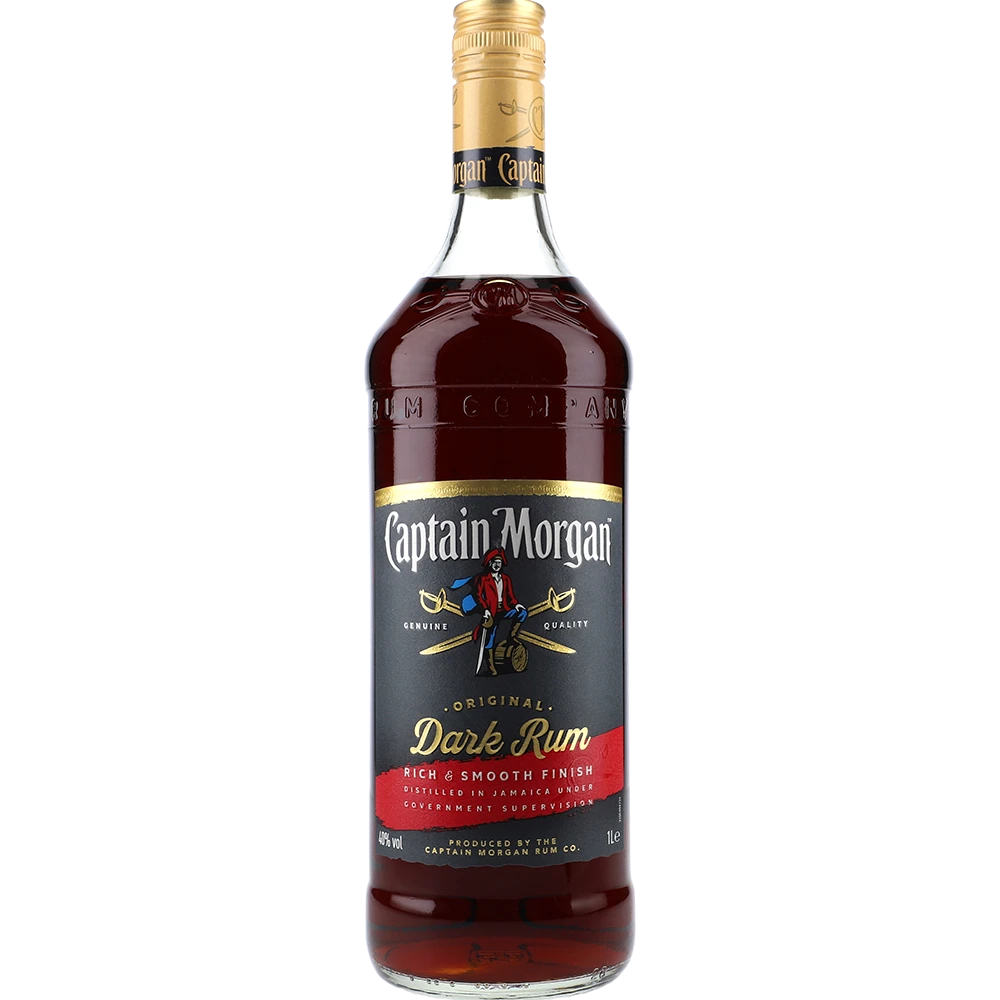 Captain Morgan Dark Rum 40 % 1L FL