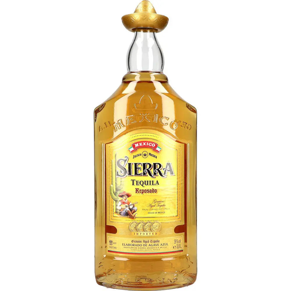Sierra Tequila Reposado 38% 3 ltr. - AllSpirits