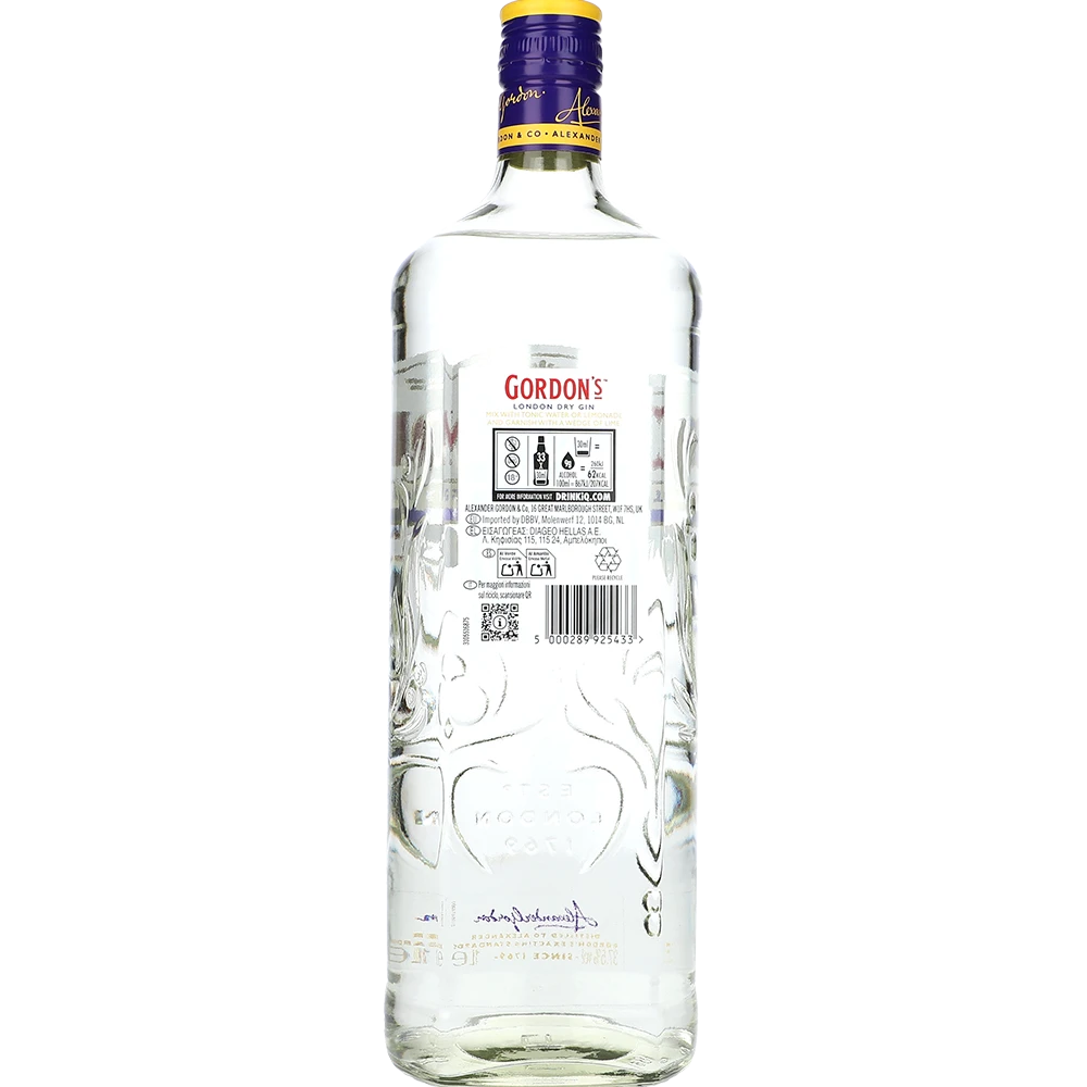 Gordon's London Dry Gin 37.5 % 1L FL