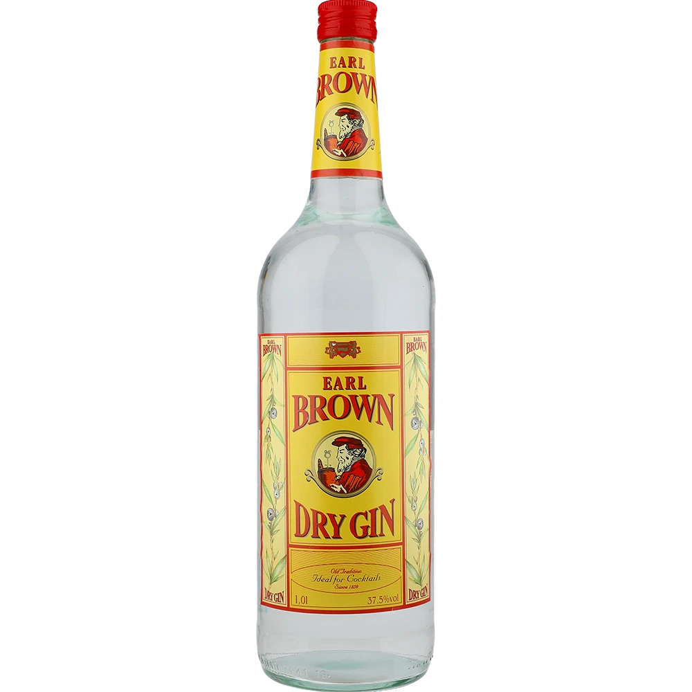 Earl Brown Dry Gin 37.5 % 1L FL