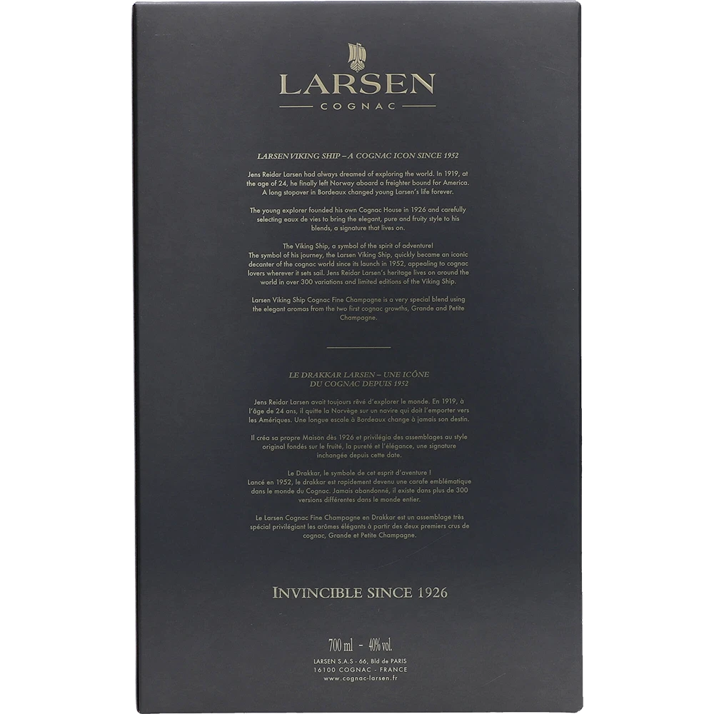 Larsen DRAKKAR Pure White 40 % 0,7L FL